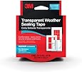 3M Interior Transparent Weather Sealing Tape, 1.5-Inch by 10-Yard