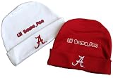 Alabama Crimson Tide Baby Caps 2 Pack