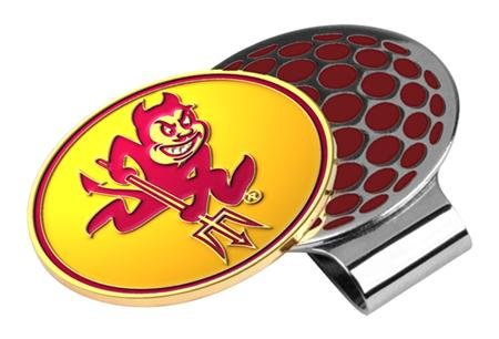 Arizona State Sun Devils Asu Ncaa Hat Golf Clip With Ball Marker