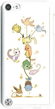 Pokemon Popular Cute Pikachu Apple iPod Touch iTouch 5th Generation Hard Plastic Black or White cases (White)