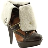 Dereon Women's Animate Bootie,Brown,8.5 M US