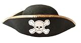 IMAGE OF Felt Pirate Hat - Adult Size