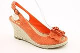 Rocket Dog Women's Dana Espadrille,Lava Coconut Shell,7.5 M US