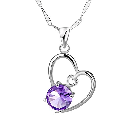 Ularmo Hot Fashion Women Chain Crystal Rhinestone Square Pendant Alloy Necklace Jewelry