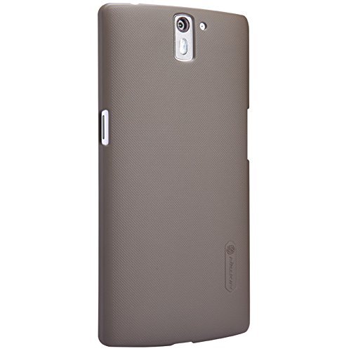 Nillkin-Frosted-Matte-Hard-Case-Shell-Pack-of-Screen-Protector-Film-Compatible-for-OnePlus-One--Retail-Packagi