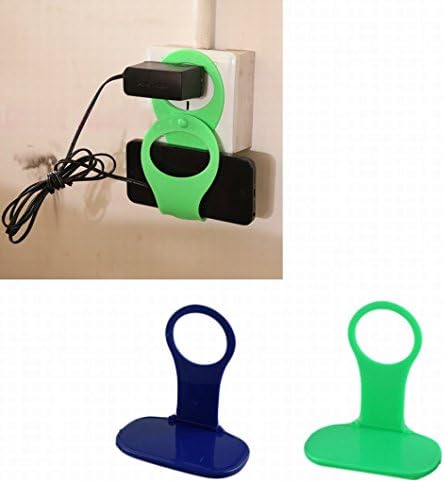 dzt1968 Premium Potable Mobile Phone Charge Rack Storage Rack Foldable Charging Stand Shelf Phone Charging Hook,2Pcs /Pack