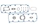 Evergreen HSHB8-21115 Cylinder Head Gasket Set Head Bolt