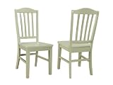 Powell Color Story Schoolhouse-Style Armless Side Chair, Teal
