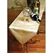 Prestige Damask 13" X 90" Beige Table Runner