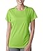 UltraClub Ladies' Cool & Dry Sport Performance Interlock T-Shirt L LIME