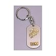 Silver USMC Crest Dog Tag Key Chains