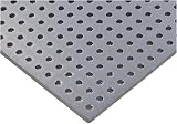 PVC Perforated Sheet, Gray, 1/4