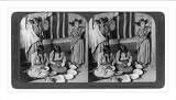 Historic Print (M): Primitive artists--Indian women decorating pottery, Hopi Reservation, Arizona