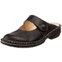 Finn Comfort Women's Stanford Clog,Black Nappa,40 EU (US Women's 9 M)