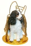 CAVALIER KING CHARLES Black and White TINY Angel DTA80B