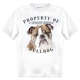 Bulldog Property Of Adult T Shirt