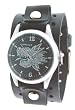 Nemesis Serpent Dragon Leather Cuff Watch