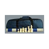 ChessCentrals Standard Tournament Chess Set, Board and Tote