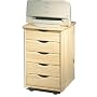 Caisson de bureau / de rangement sur roulettes ver&hellip de IDIMEX