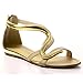Womens Summer Gladiator Ankle Strappy Lace Up Sandal Flat
