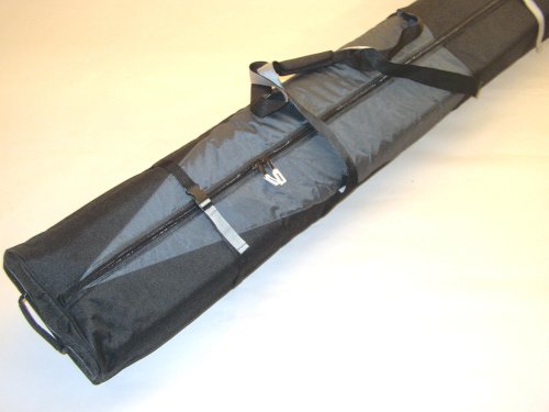 190 FULLY PADDED DOUBLE SKI BAG W/WHEELS