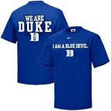 Nike Duke Blue Devils Royal Blue I Am We Are T-shirt