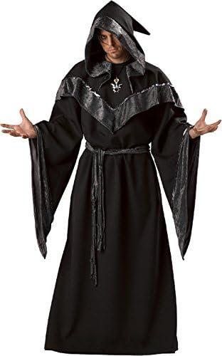 Kmvei Costumes Men's Dark Sorcerer Robe-Medium