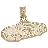 LogoArt Jimmie Johnson 14K Car Pendant