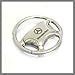 Mercedes-Benz Logo Steering Wheel Key Chain