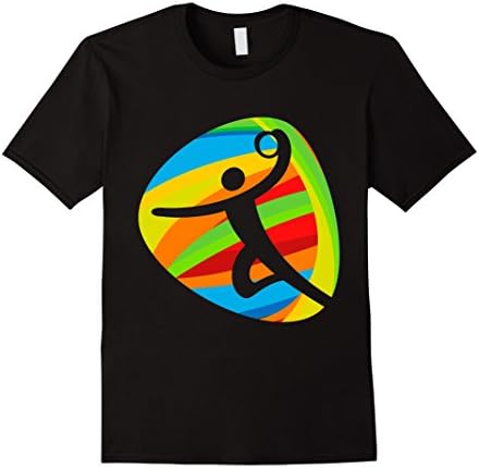 Men's Handball Team T-Shirt Medium Black