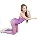 Chinatera Sexy Women Fluorescent Hollowed Fishnet Open Crotch Crotchless Bodystocking Pantyhose Stockings Lingerie Nightwear Nightclub Jumpsuit Outfit Set (Purple)