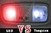 YITAMOTOR 20 X T10 Wedge 5-SMD 5050 Red LED Light bulbs W5W 2825 158 192 168 194