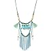 D Exceed Handcraft Multi Layered Colourful Beaded Charms Tassel Pendant Necklaces, 32