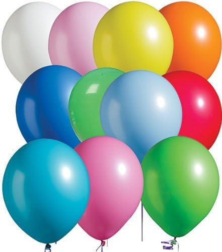 QUY 1.8g Balloons Color 100% Latex Quality Ballloon (PACK OF 100PCS)