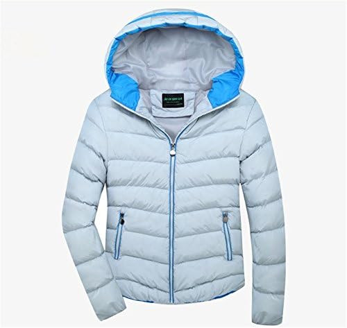 Men's Outerwear Jackets & Coats Boy's Cotton Padded Zip Quilted Light Hooded Sportswear