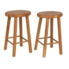 American Woods Hardwood Maple Kitchen Bar Stool 24