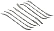 Steelex D2862 Medium Riffler Rasp Set, 8-Piece