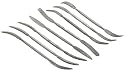 Steelex D2864 Coarse Riffler Rasp Set, 8-Piece