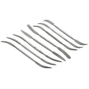 Steelex D2862 Medium Riffler Rasp Set, 8-Piece by Steelex
