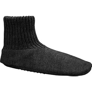 Buy Fireside Casuals 16035 Slippers,Black Heather,M M US by Reliable