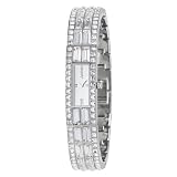 DKNY NY3715 Ladies Stainless Crystal Set Bangle and Silver Dial Watchby DKNY