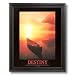 Solid Wood Black Framed DESTINY Motivational Canoe Pictures Art Print