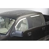 Putco Ford F150 Supercrew Element Chrome Window Visors