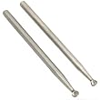 2 Steel Inverted Cone Burs Grinding Rotary Tools 3/32"