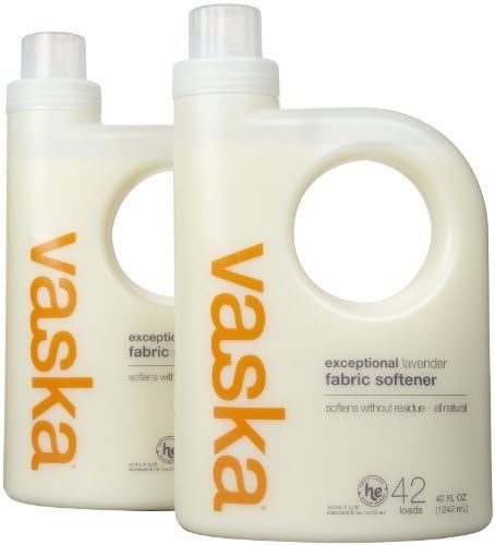 Vaska Fabric Softener - Lavender - 42 oz - 2 pk by Vaska