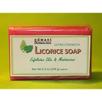 Licorice Skin Whitening Lightening Pink Soap