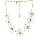 Kate Spade New York Enamel Garden Flower Neckl