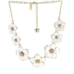 Kate Spade New York Enamel Garden Flower Necklace