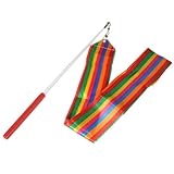 4M Dance Ribbon Gym Rhythmic Art Gymnastic Ballet Streamer Ribbon