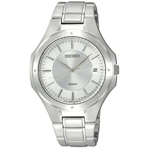 Seiko Men's SGEF59 Stainless Steel Bracelet Watch